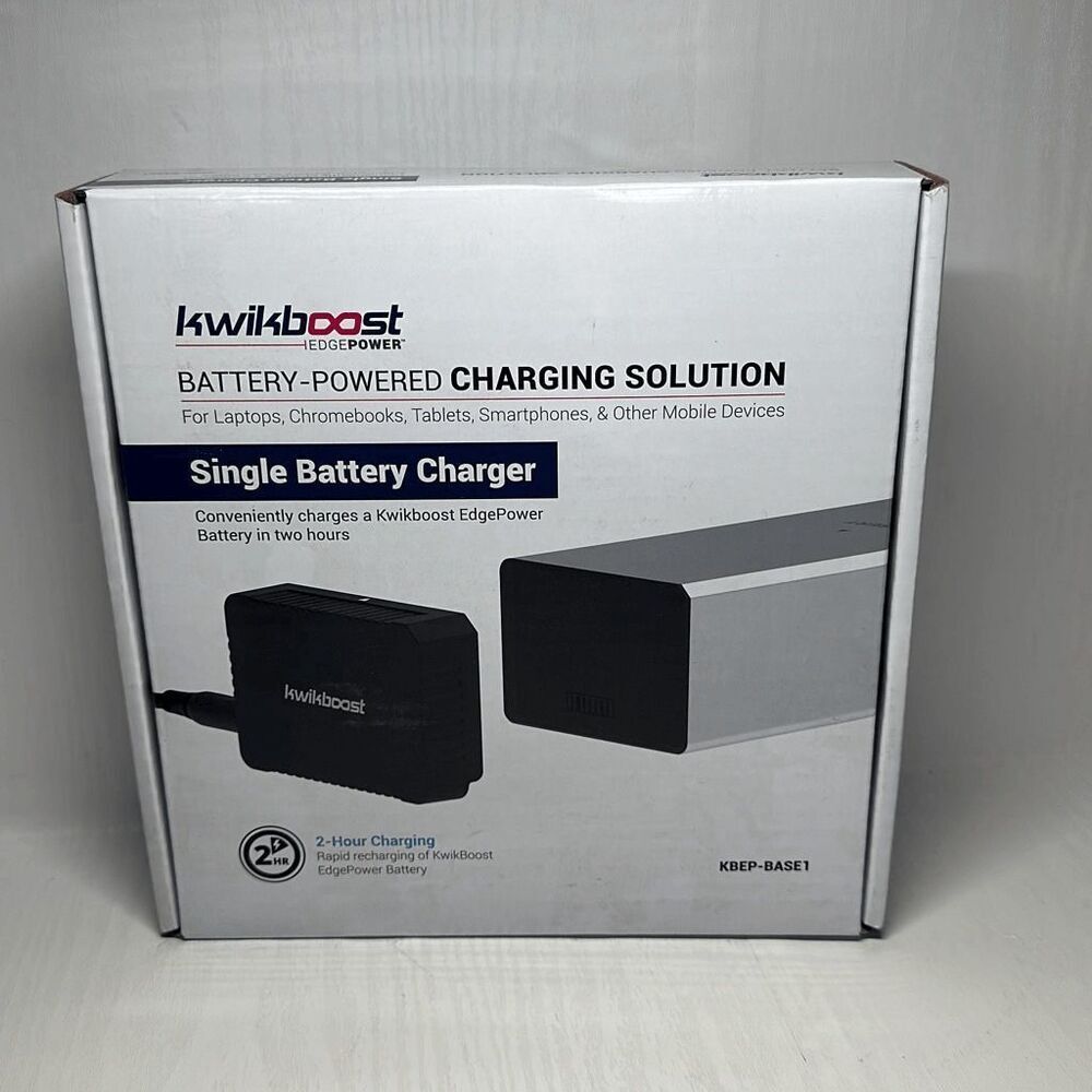 Kwikboost Edgepower Kbep-base1 Single Battery Charger